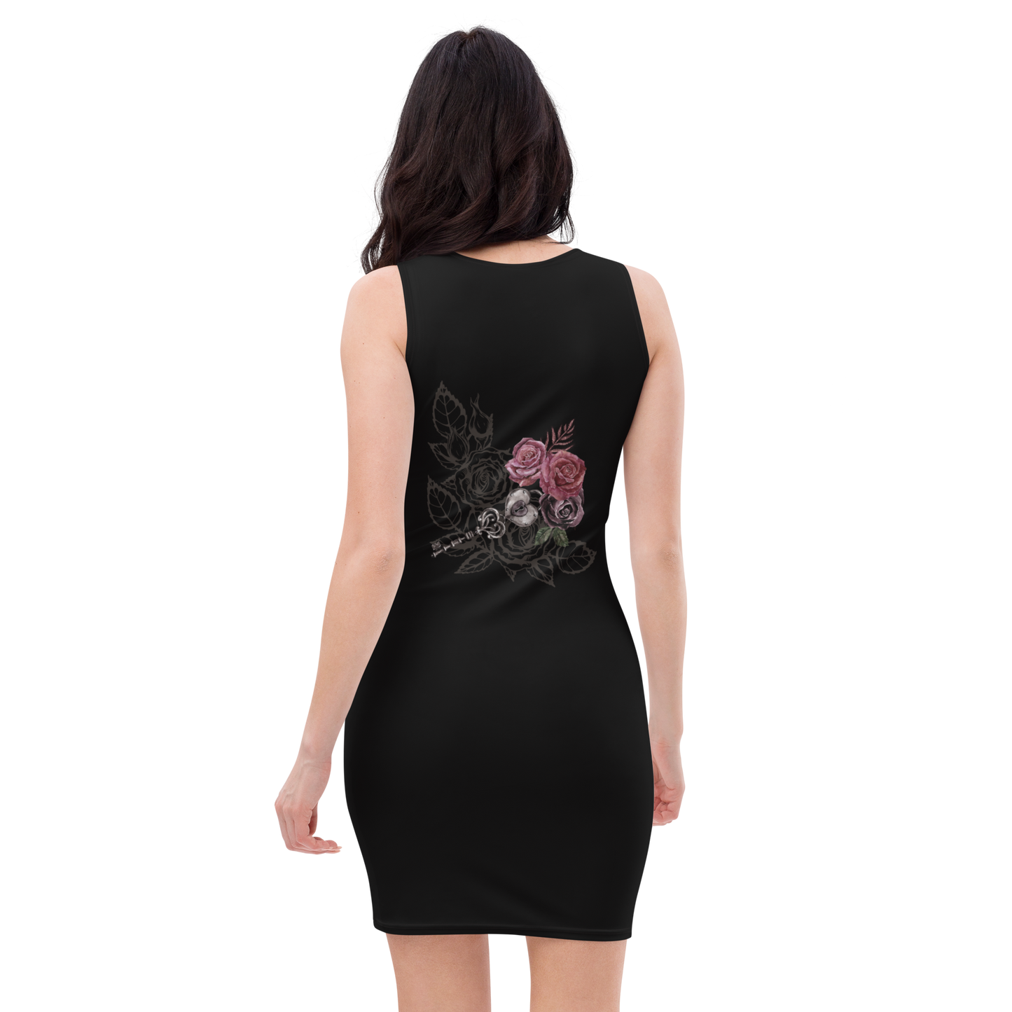 Vintage Key Skull Dress