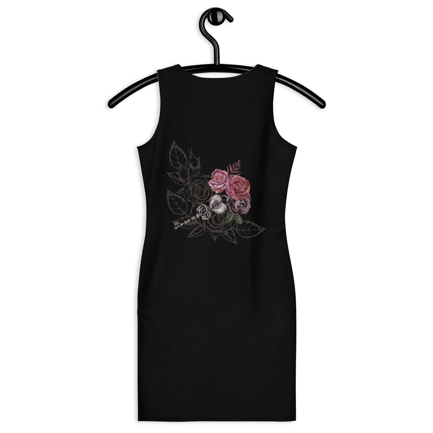 Vintage Key Skull Dress