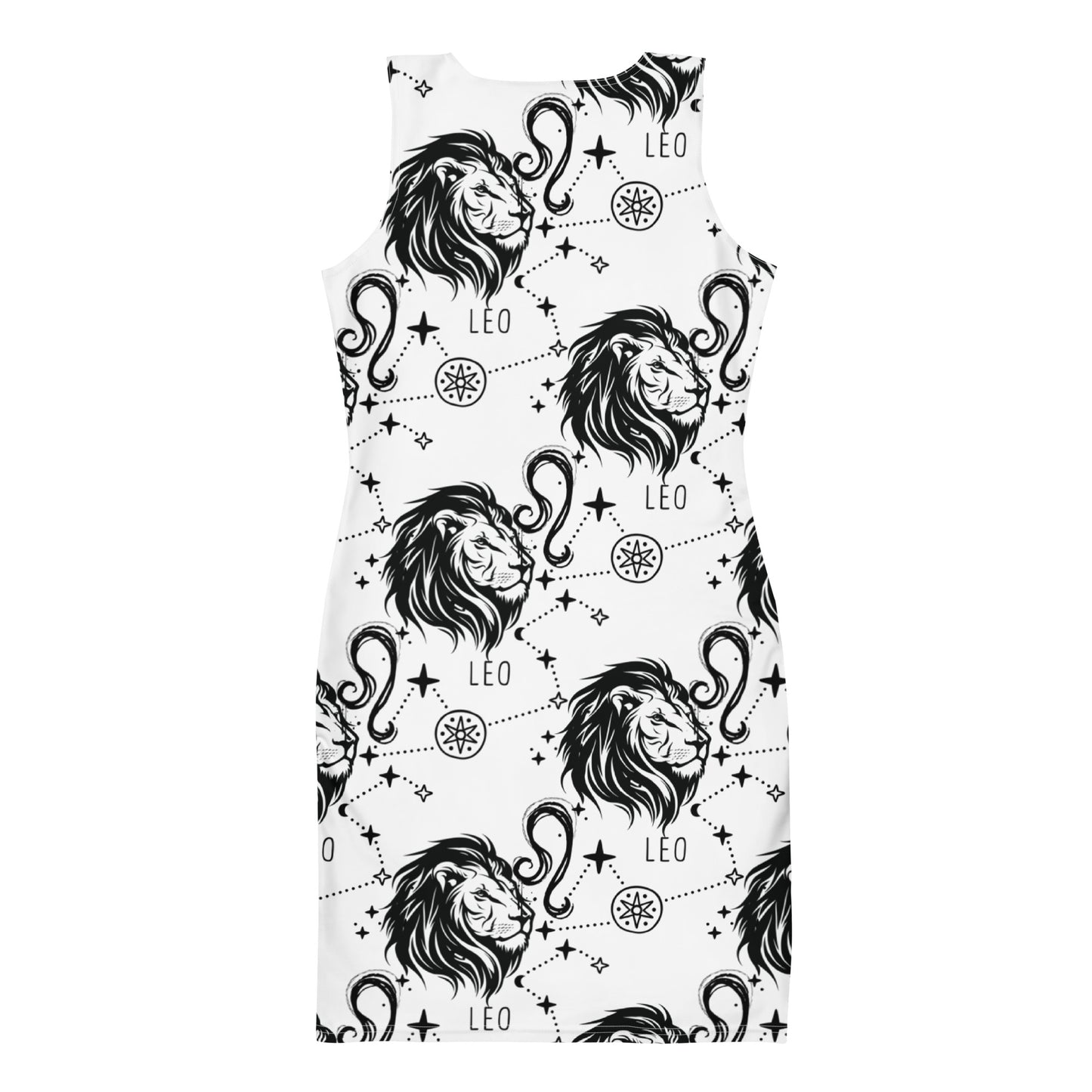 Leo Zodiac Fitted Dress