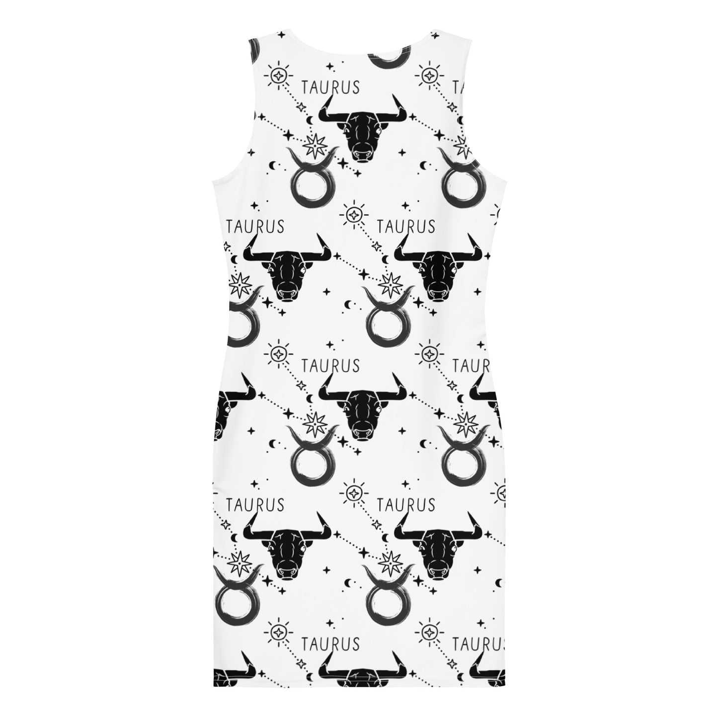 Taurus Zodiac Fitted Dress