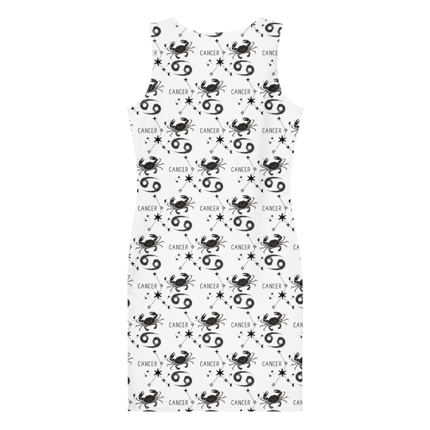 Cancer Zodiac Fitted Dress