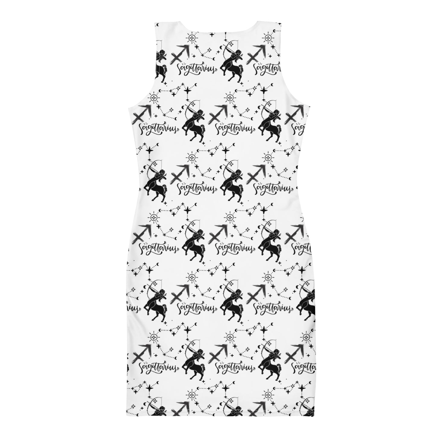 Sagittarius Zodiac Fitted Dress