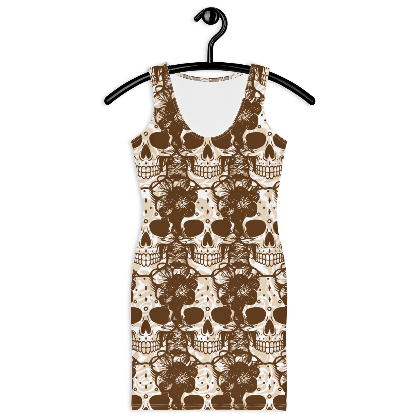 Abstract Skull Dress