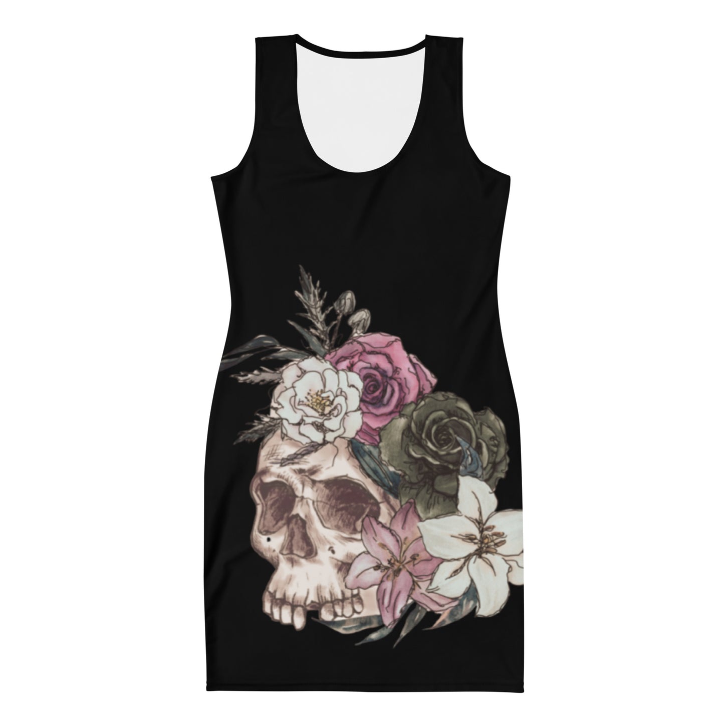 Skull Bodycon Dress
