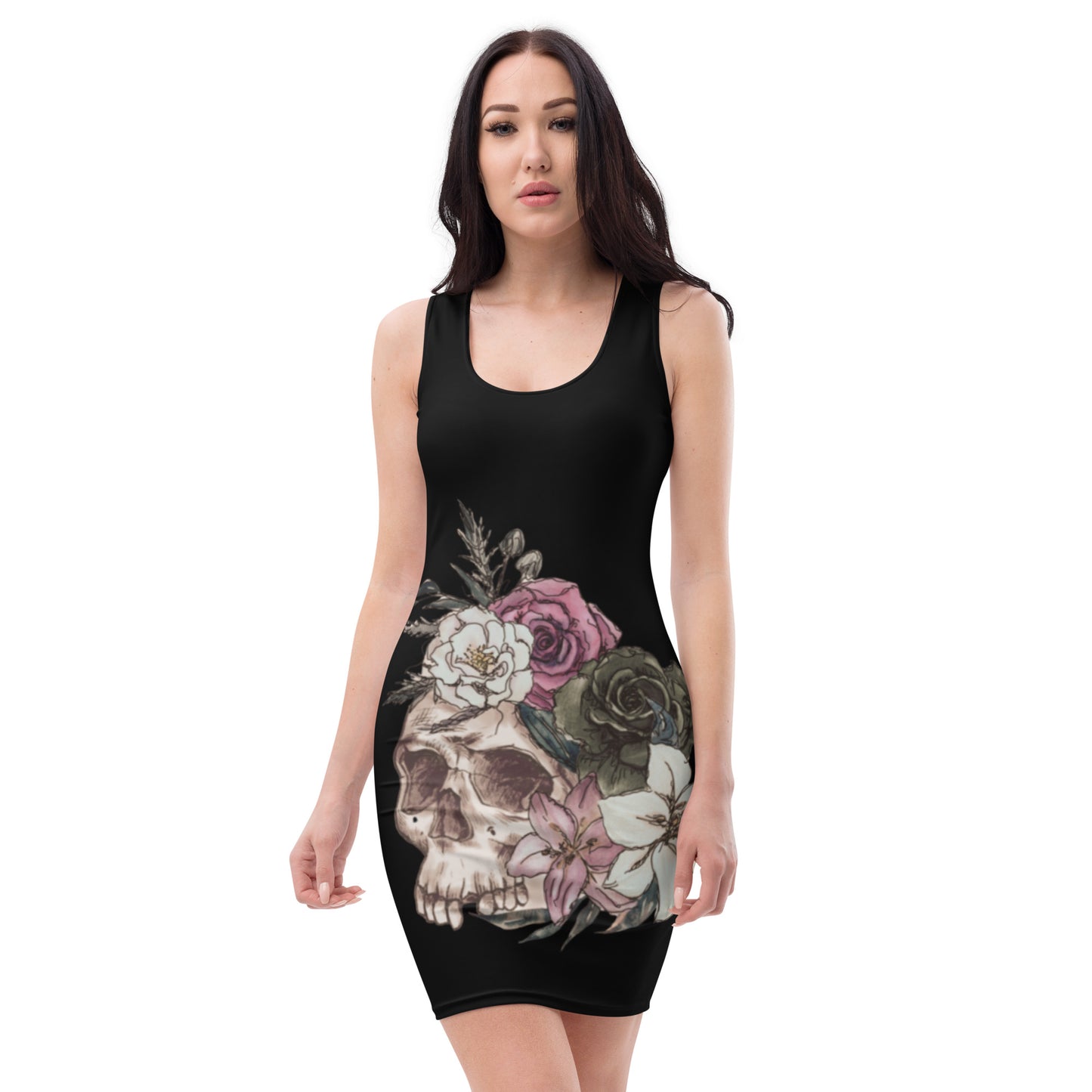 Skull Bodycon Dress