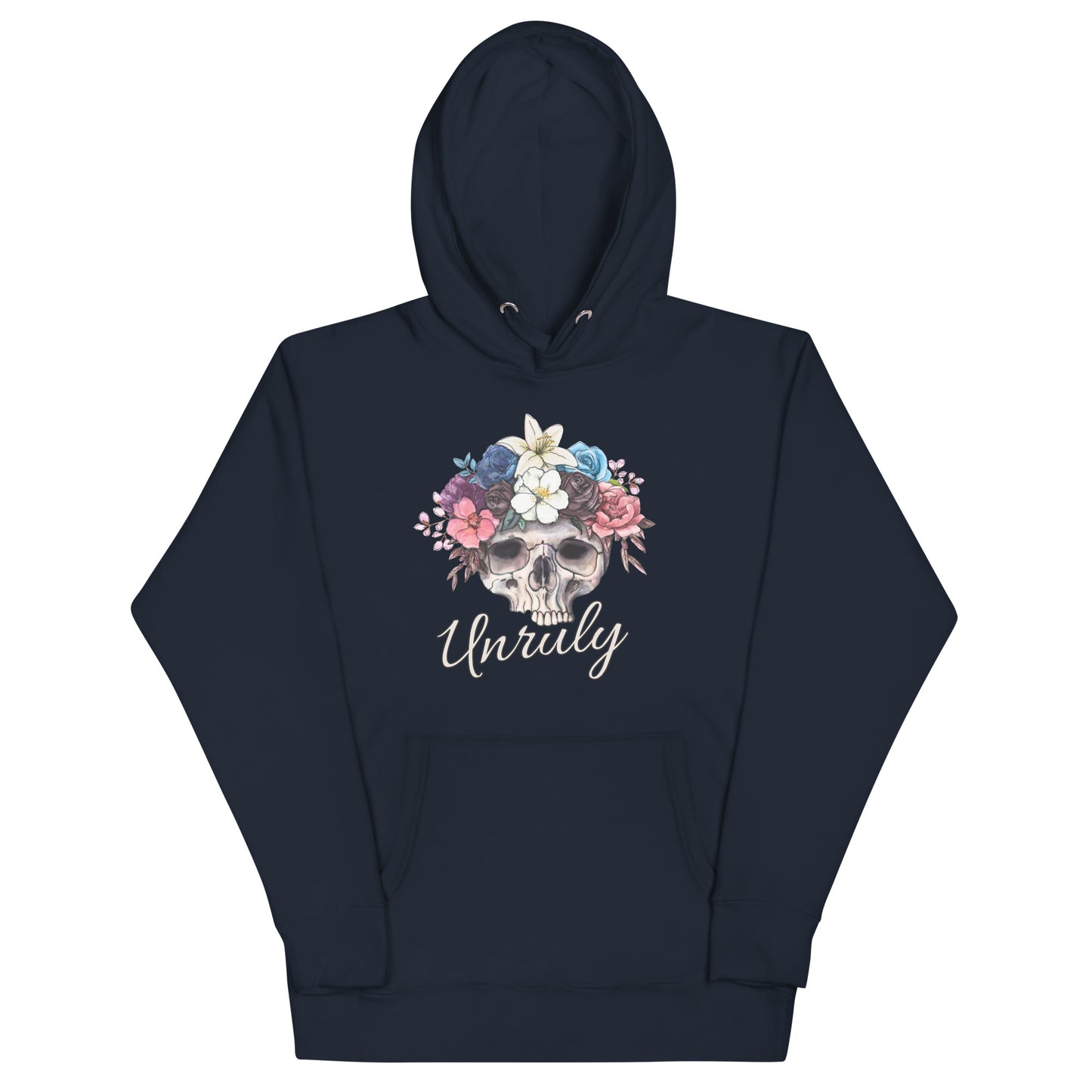 Unruly Signature Badass Skull Hoodie