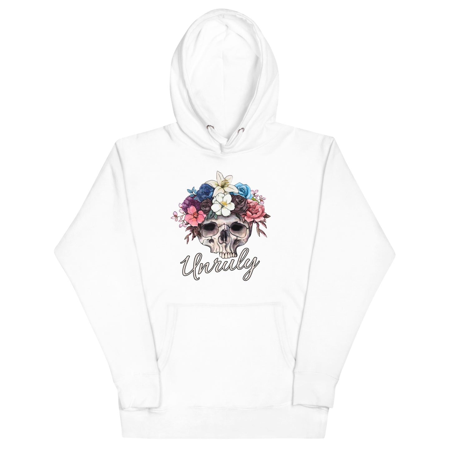 Unruly Signature Badass Skull Hoodie