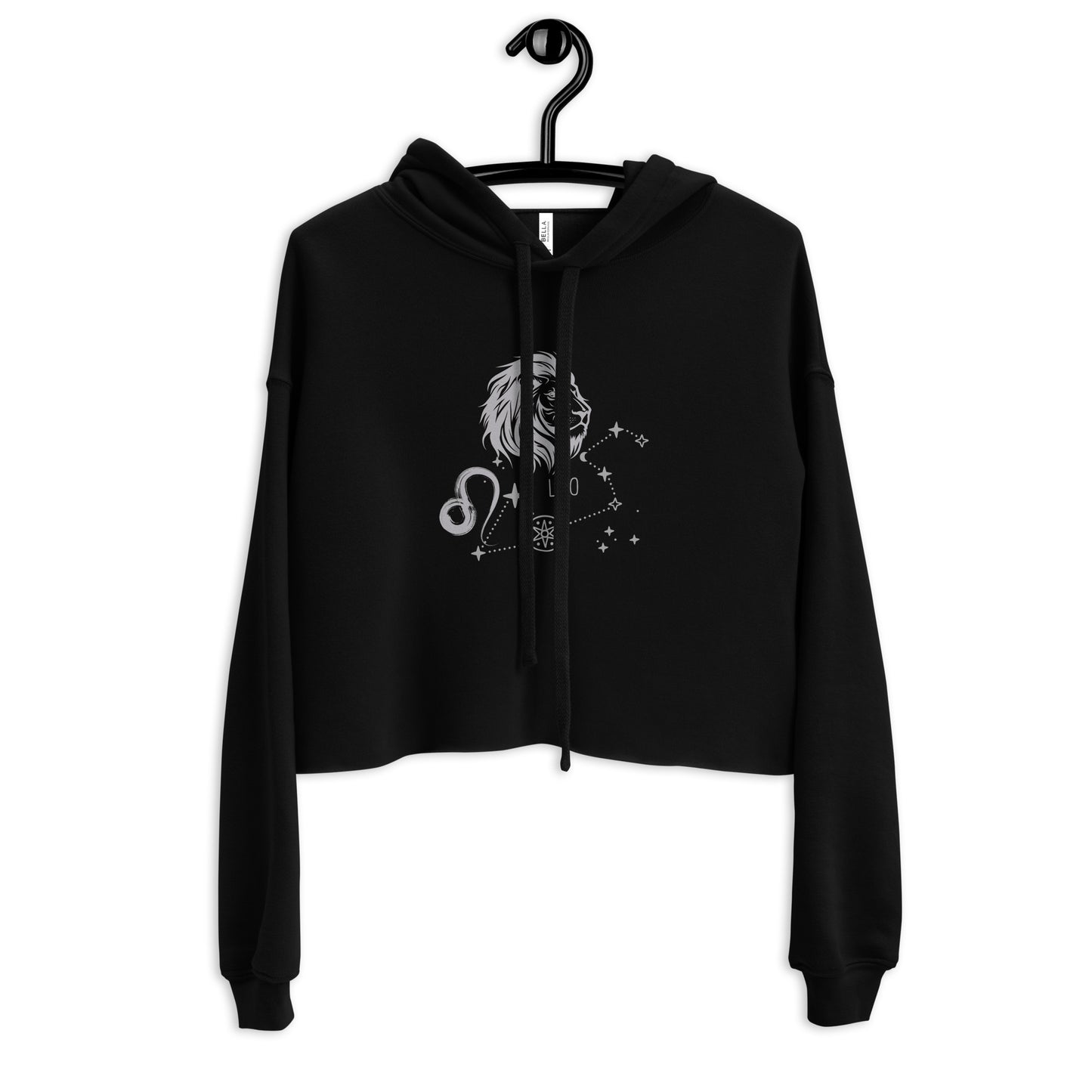 Leo Crop Hoodie