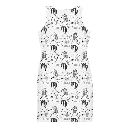 Virgo Zodiac Fitted Dress