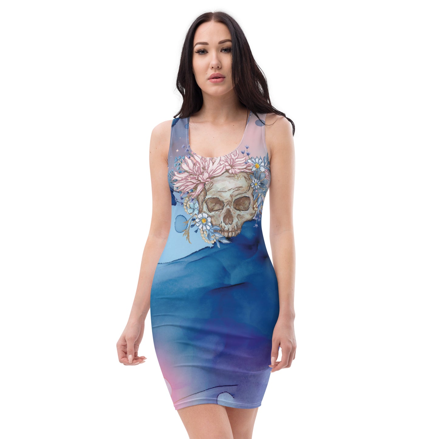 Skull & Ink Fitted Dress