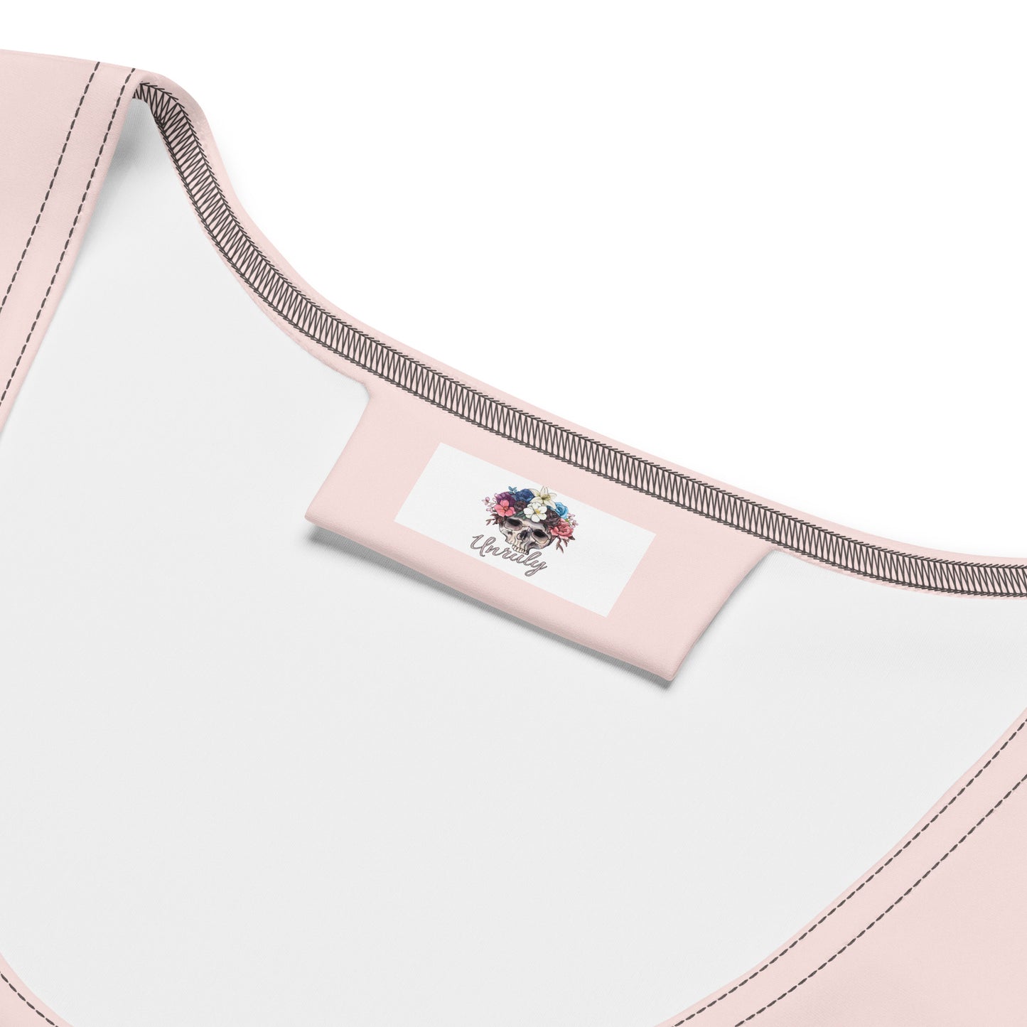 Vintage Skull Dress in Pink