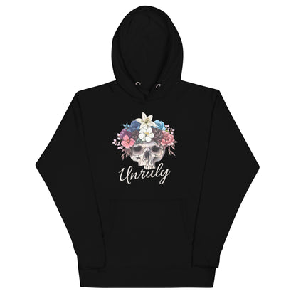 Unruly Signature Badass Skull Hoodie