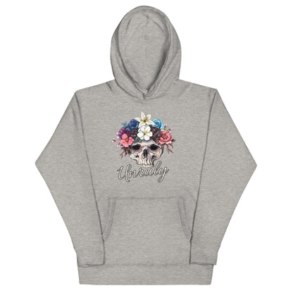 Unruly Signature Badass Skull Hoodie